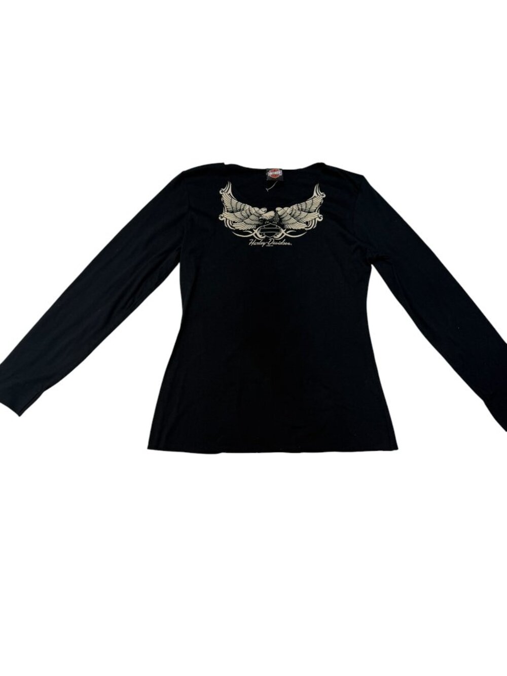 Like New Harley-Davidson Indianapolis Eagle Long Sleeve Graphic Tee Black M/L?